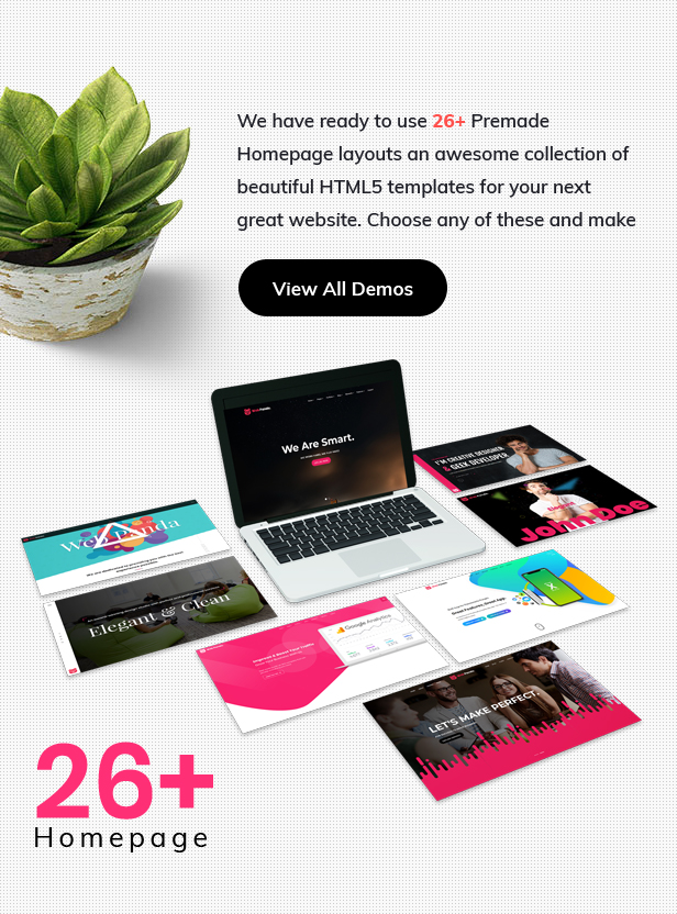 WebPanda Creative, Corporate & Business Friendly Landing Pages, Onepage and User Friendly HTML5 Layout