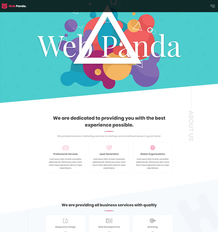 WebPanda Business Parallax